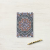 Mandala Creation, alle punten voor één 6 Post-it® Notes (Op bureau)