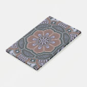 Mandala Creation, alle punten voor één 6 Post-it® Notes (Schuin)
