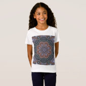 Mandala Creation, alle punten voor één 6 T-shirt (Voorkant volledig)