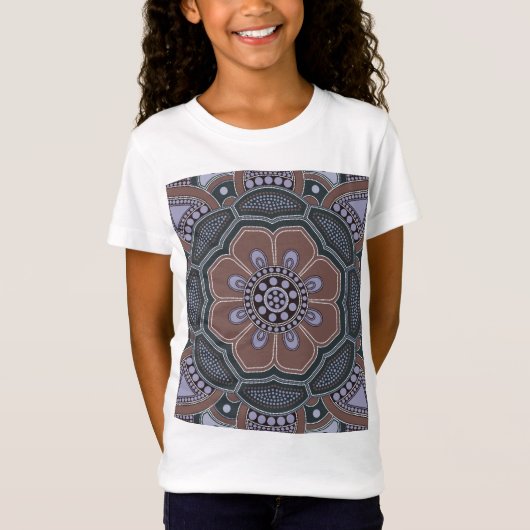 Mandala Creation, alle punten voor één 6 T-shirt (Voorkant)