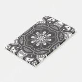Mandala Creation, alle punten voor één 9 Post-it® Notes (Schuin)