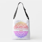 Mandala Crossbody Tas (Achterkant)