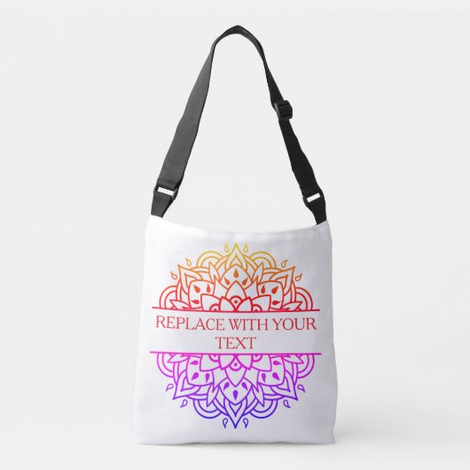 Mandala Crossbody Tas (Voorkant)