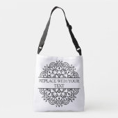 Mandala Crossbody Tas (Achterkant)