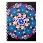 Mandala Crystal Earth Notitieboek (Voorkant)