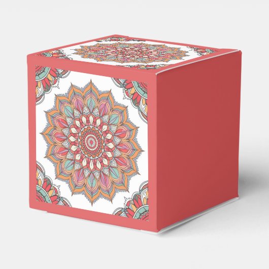 Mandala da Harmonia (Calmante e Tranquilizante) Bedankdoosjes (Achterkant)