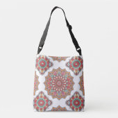 Mandala da Harmonia (Calmante e Tranquilizante) Crossbody Tas (Achterkant)