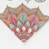 Mandala da Harmonia (Calmante e Tranquilizante) Fleece Deken (Hoek)