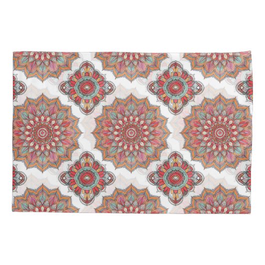 Mandala da Harmonia (Calmante e Tranquilizante) Kussensloop (Achterkant)