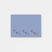 Mandala Dachshund tekening Post-it Notities Post-it® Notes (Voorkant)