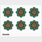 Mandala ~ Daily Focus 10.12.2020 B Ronde Sticker (Vel)