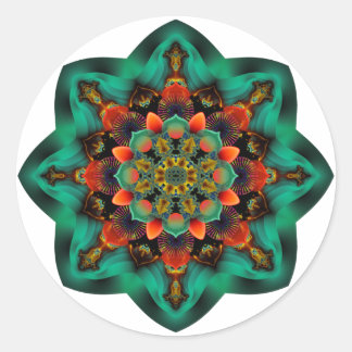 Mandala ~ Daily Focus 10.12.2020 B Ronde Sticker