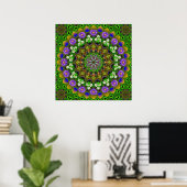 Mandala - Daily Focus 2.24.2018 Poster (Thuiskantoor)