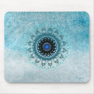 Mandala Damask Waterverf Yoga Art Elegant Muismat