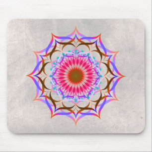 Mandala Damask Waterverf Yoga Art Elegant Muismat