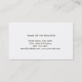 Mandala Damask Yoga Holistic Meditation Massage Visitekaartje (Achterkant)