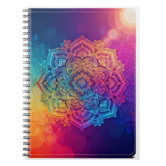 Mandala Dankbaarheidsdagboek – Dagelijkse Mindfuln Notitieboek (Voorkant)