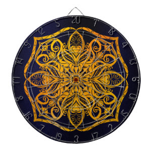 mandala dartbord