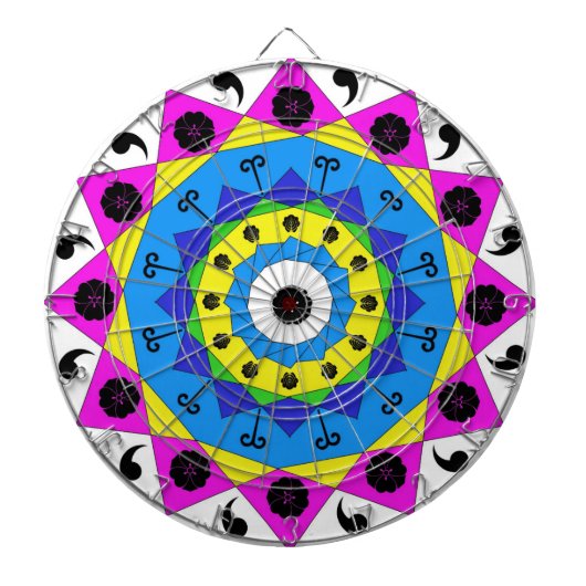 Mandala Dartbord (Voorkant)