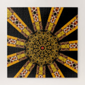 Mandala decoratie  legpuzzel (Horizontaal)