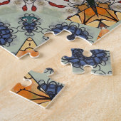 Mandala decoratie  legpuzzel (Zijkant)