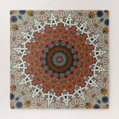 Mandala decoratie  legpuzzel (Horizontaal)