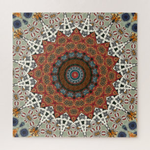 Mandala decoratie  legpuzzel