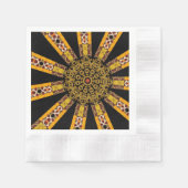 Mandala decoratie servet (Voorkant)