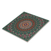 Mandala decoratie tegeltje (Zijkant)