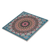 Mandala decoratie tegeltje (Zijkant)