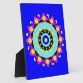 Mandala:Decoratief Plaque Fotoplaat (Zijkant)