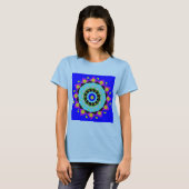 Mandala:Decoratief T-shirt (Voorkant volledig)