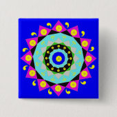 Mandala:Decoratieve Button (Voorkant)