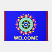 Mandala:Decoratieve deurmat (Voorkant)