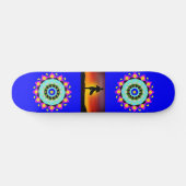 Mandala:Decoratieve skateboard (Horizontaal)