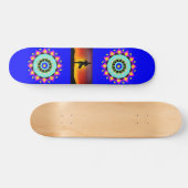 Mandala:Decoratieve skateboard (Horizontaal)