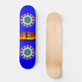 Mandala:Decoratieve skateboard (Voorkant)