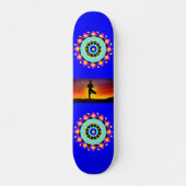 Mandala:Decoratieve skateboard (Voorkant)