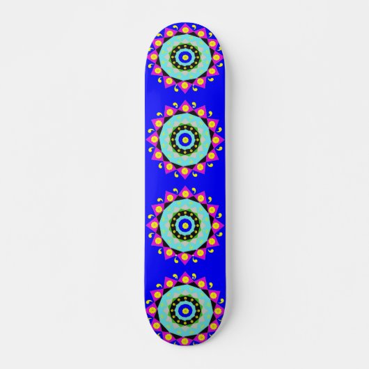 Mandala:Decoratieve skateboard (Voorkant)
