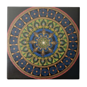 Mandala decoratieve tegels voor kunstwerken, thuis tegeltje