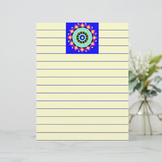 Mandala:decoratieve verhalen (Staand voorkant)