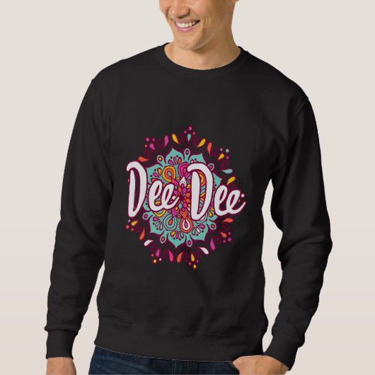 Mandala Dee Dee Women Grandma Kerstmis Trui (Voorkant)