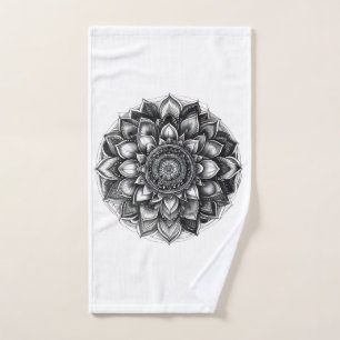 mandala dekentje handdoek