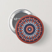 Mandala Design Button (Voorkant /achterkant)