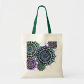Mandala Design Canvas tas (Voorkant)