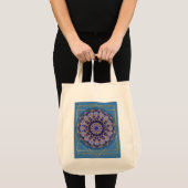 Mandala Design Canvas tas (Voorkant (product))