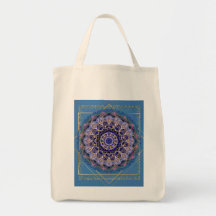 Mandala Design Canvas tas