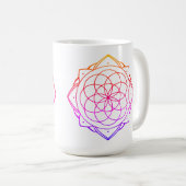 Mandala Design Koffiemok (Voorkant rechts)