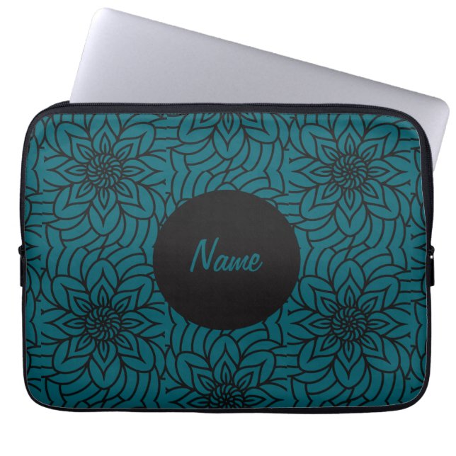 Mandala Design Laptop Sleeve (Voorkant)