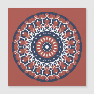 Mandala Design Magnetische Kaart Uitnodiging